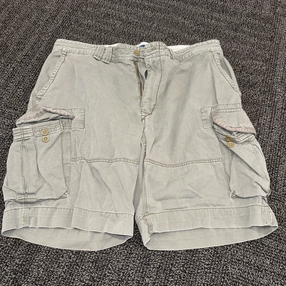 Polo Ralph Lauren‎ Cargo Shorts Mens Size 40  Chino Canvas Shorts